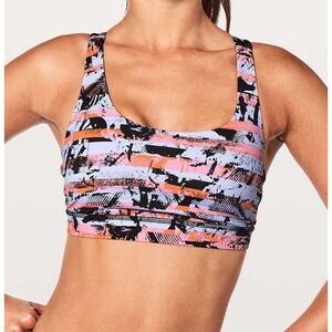 LULULEMON Sport Bra Multicolor Women's Size 8 Tank